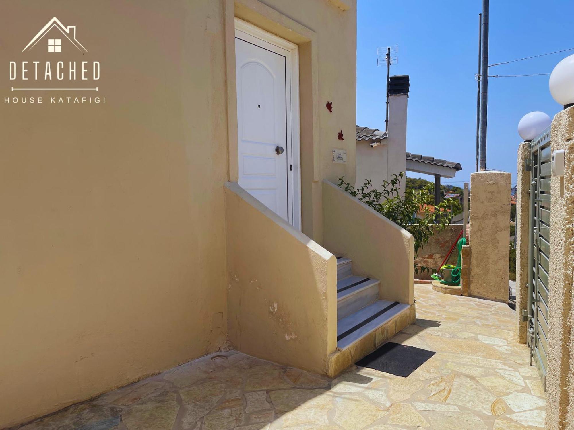 فيلا Detached House Katafigi Palaiá Fókaia المظهر الخارجي الصورة